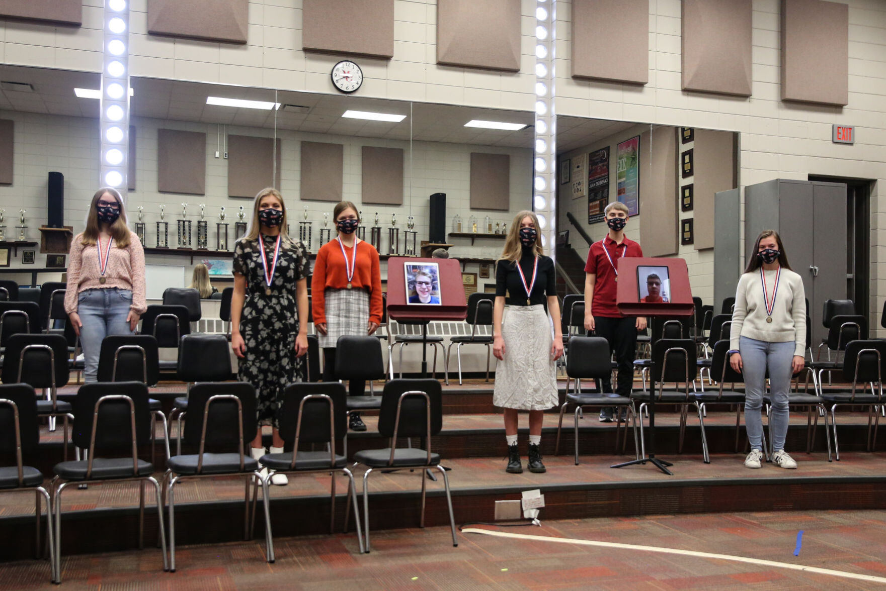 Mason City High School Vocal Music all-state qualifiers